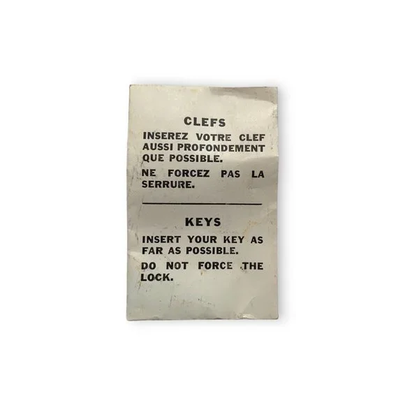 Vintage Flite Line MCM Style Traveling Bar Case, with Key Made in Canada - Picture 3 of 14